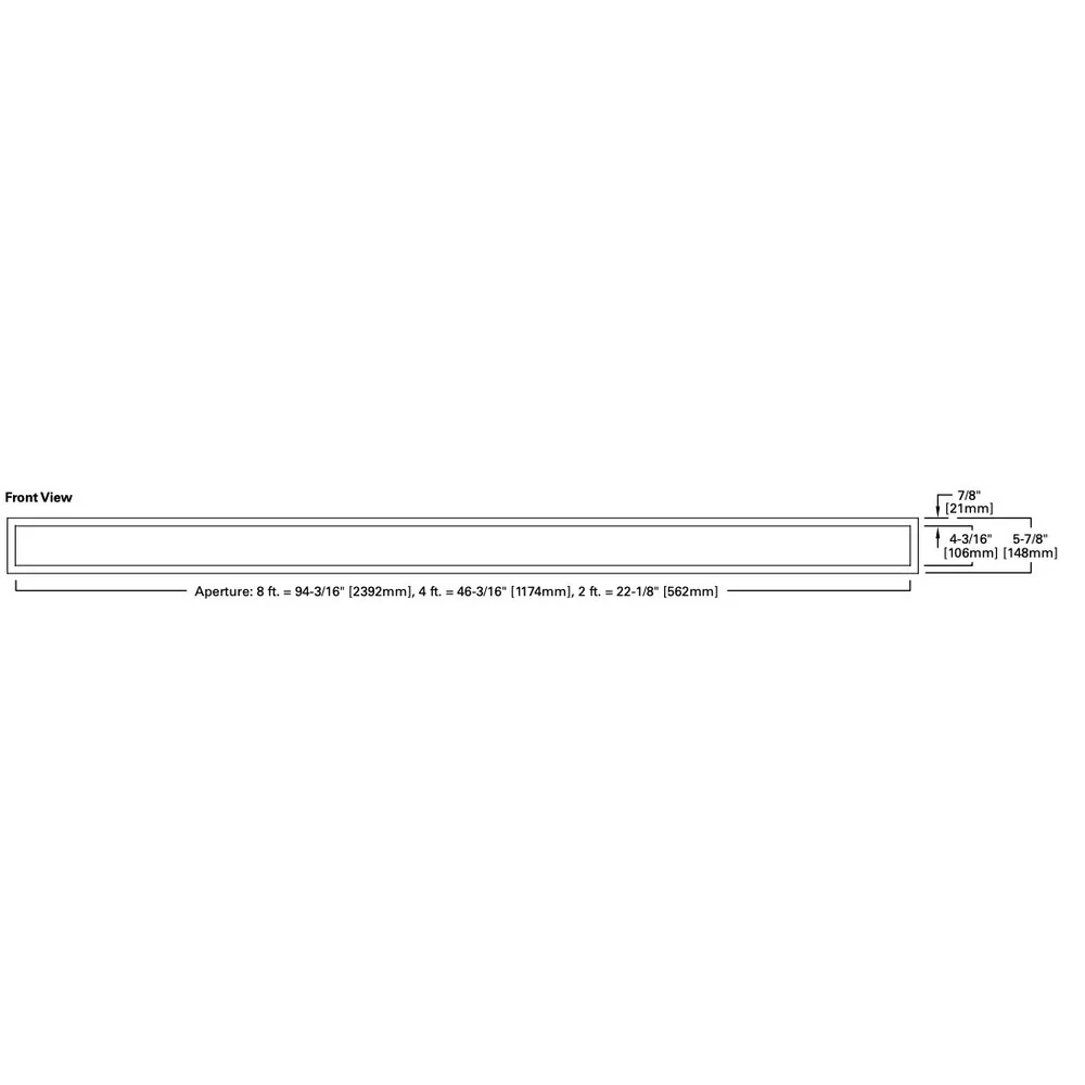 Metalux 2RBG6-SL1-L8SCT3 RBG Edge Lit 4